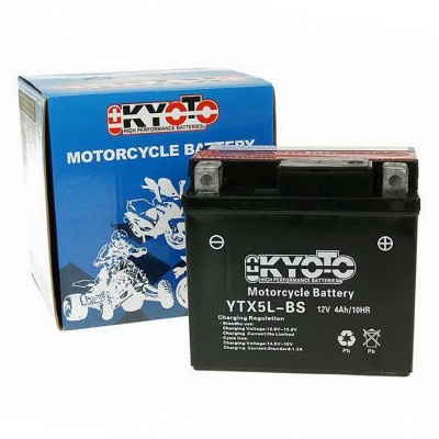 Baterie KYOTO 12V 4Ah YTX5L-BS (dodáváno s kyselinovou náplní)